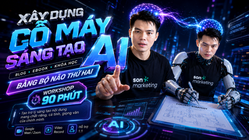 Xây dựng cỗ máy sách tạo AI (blog, ebook, khóa học) bằng bộ não thứ hai