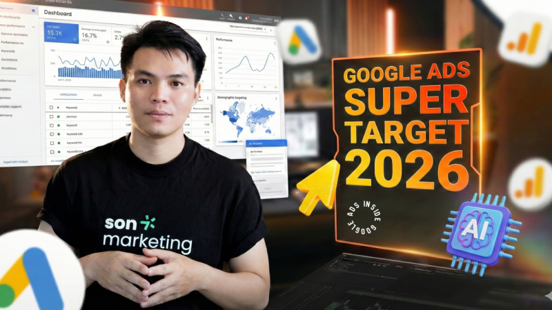 Google Ads Super Target 2026: Nhắm mục tiêu chuyên sâu